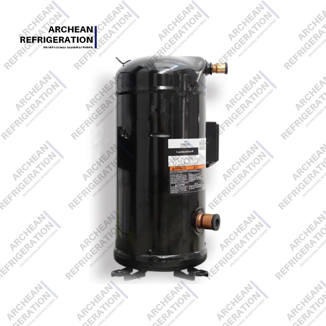 Compresor de rueda de grano ZB114KQE-TFD-550 Congelaci&oacute;n y refrigeraci&oacute;n de temperatura media alta y respetuosa con el medio ambiente Junta soldada de 15 caballos de fuerza