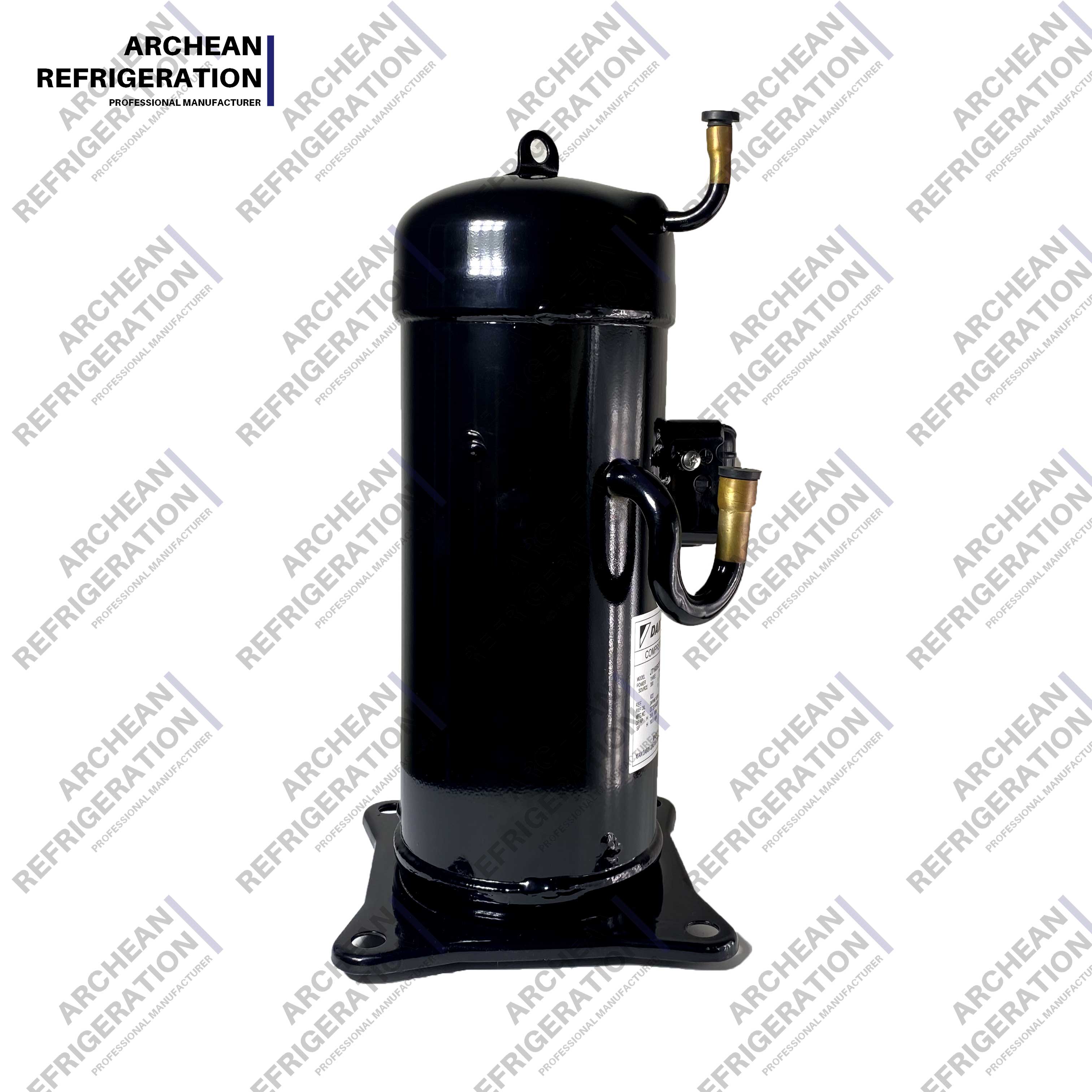 Compressor de rolagem de refrigera&ccedil;&atilde;o trif&aacute;sico 380V/50Hz JT90BCBY1L JT95BCBY1L JT90BHBY1L JT95BHBY1L JT1408CBY1L JT150BCBY1L