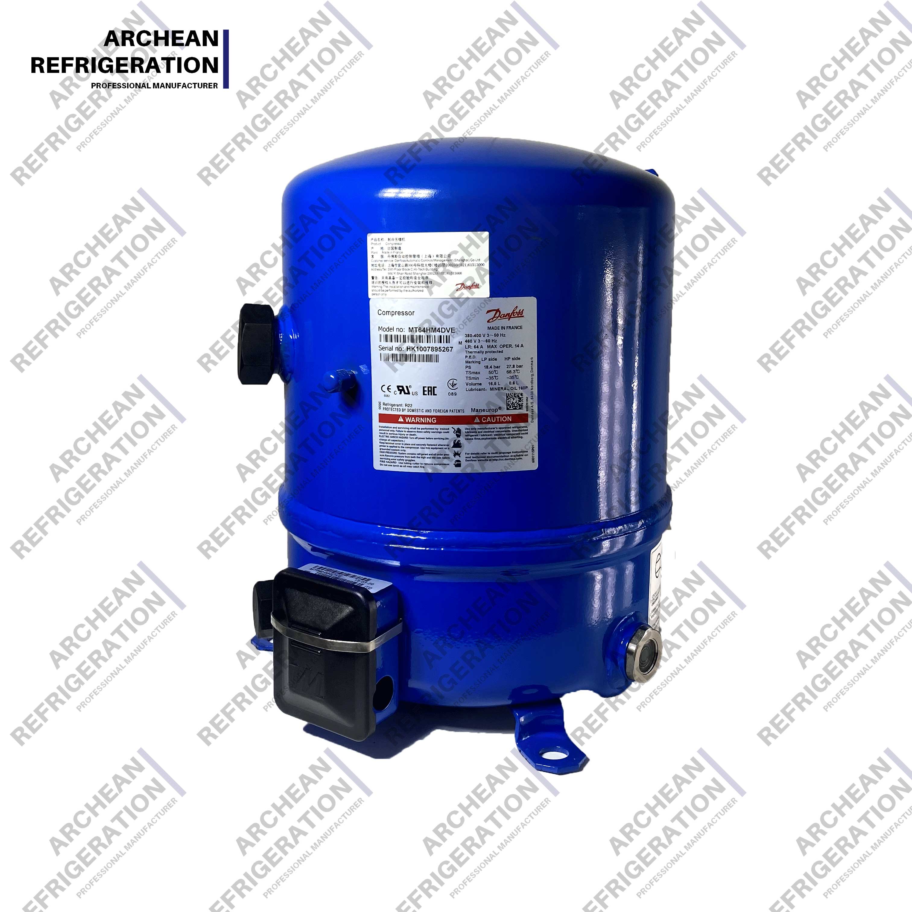 Compresor de aer condiționat MT/MTZ 160 HW MTM/MTZ200 HSS Mașină originală Danfoss