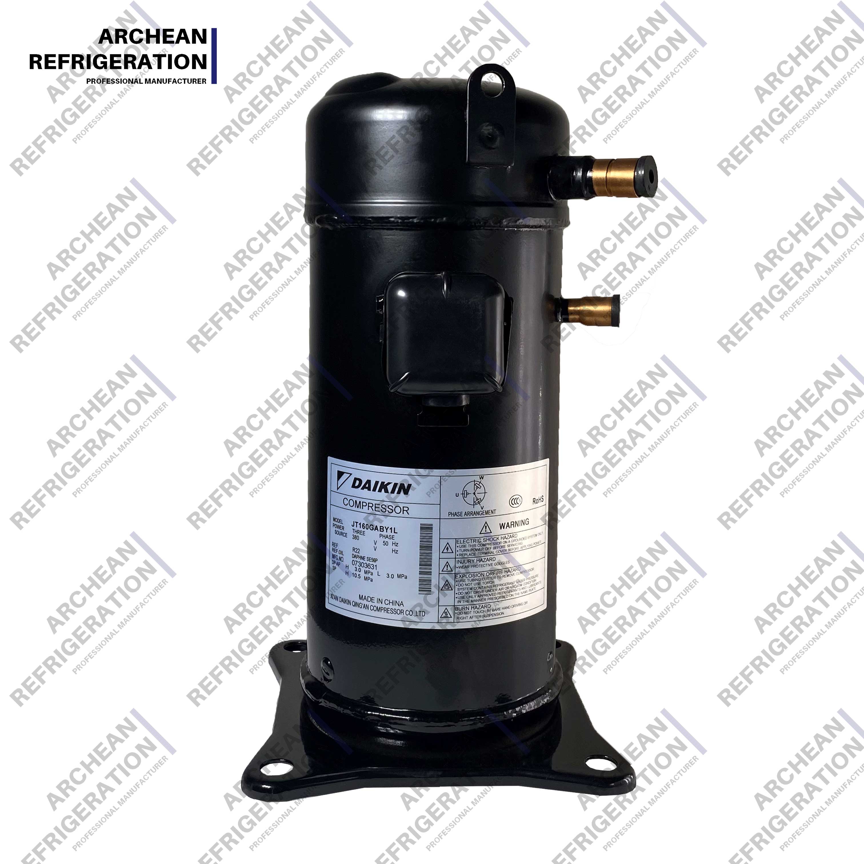 Venta directa de f&aacute;brica Compresor de aire acondicionado Daikin JT125GABTAL JT160GABTAL JT170GABTAL