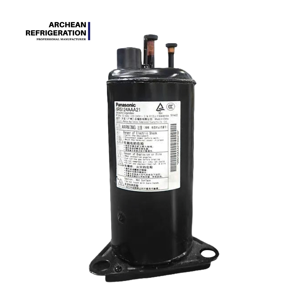 Il compressore rotativo di refrigerazione 6RS124AAA21 a pistone trifase pi&ugrave; efficiente PanasonicSanyo per uso industriale